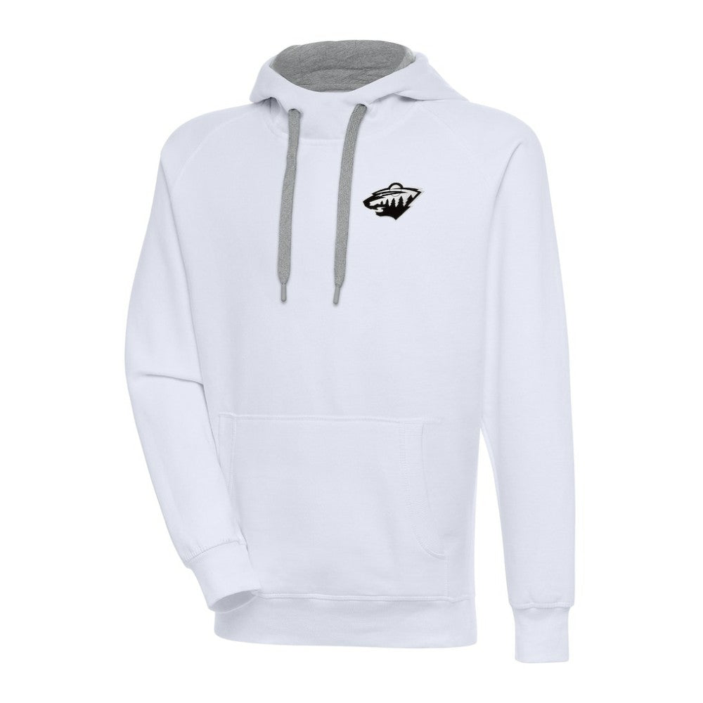 Minnesota Wild Antigua Metallic Logo Victory Pullover Hoodie -  NHL Hoodies