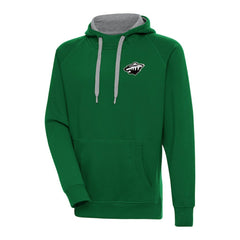 Minnesota Wild Antigua Metallic Logo Victory Pullover Hoodie -  NHL Hoodies