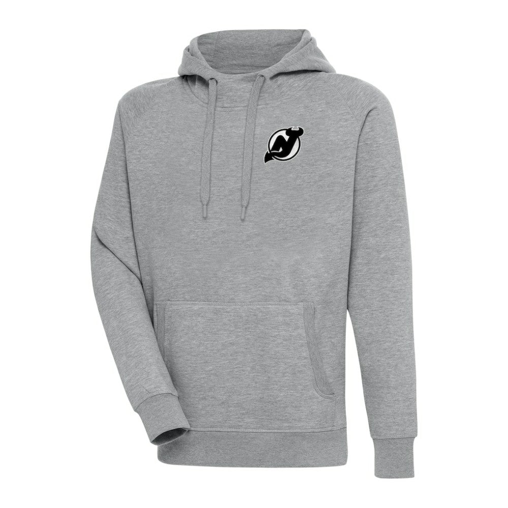 New Jersey Devils Antigua Metallic Logo Victory Pullover Hoodie -  NHL Jerseys