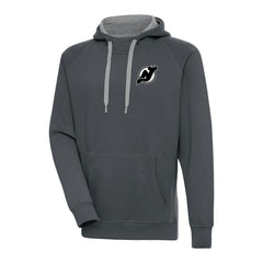 New Jersey Devils Antigua Metallic Logo Victory Pullover Hoodie -  NHL Jerseys