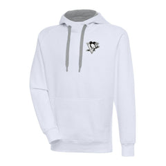 Pittsburgh Penguins Antigua Metallic Logo Victory Pullover Hoodie -  NHL Hoodies