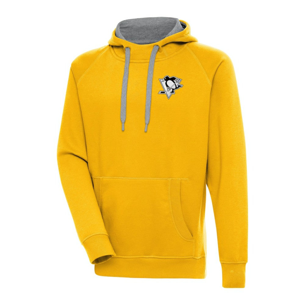 Pittsburgh Penguins Antigua Metallic Logo Victory Pullover Hoodie -  NHL Hoodies