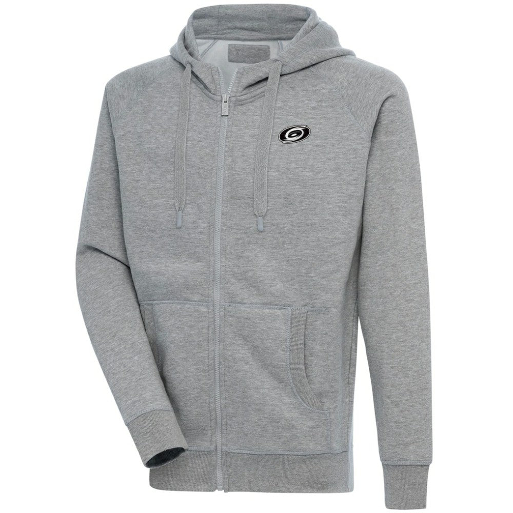 Carolina Hurricanes Antigua Metallic Logo Victory Full-Zip Hoodie -  NHL Hoodies