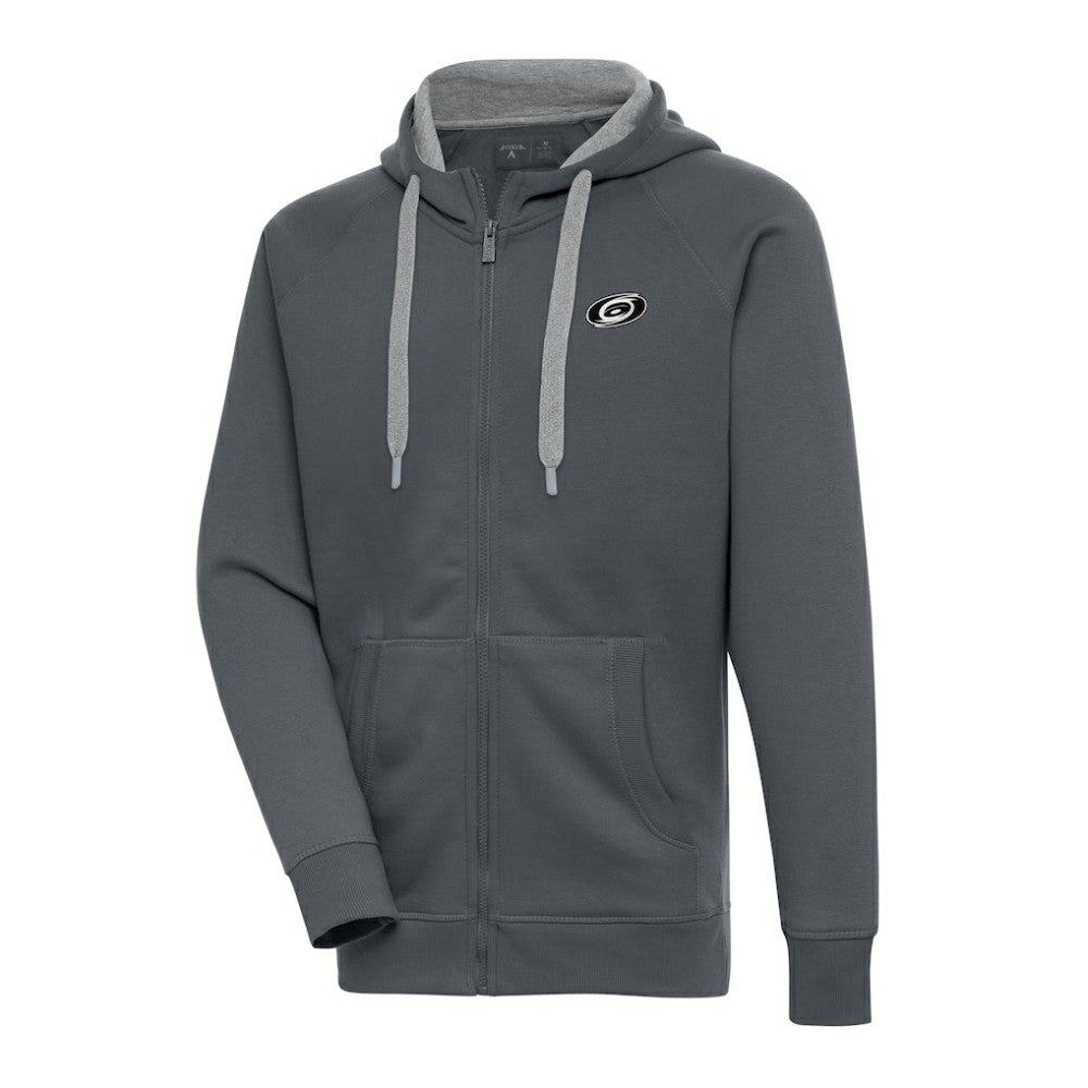 Carolina Hurricanes Antigua Metallic Logo Victory Full-Zip Hoodie -  NHL Hoodies