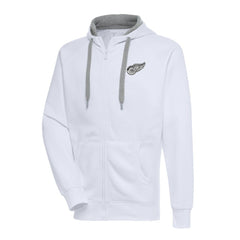 Detroit Red Wings Antigua Metallic Logo Victory Full-Zip Hoodie -  NHL Hoodies