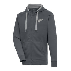 Detroit Red Wings Antigua Metallic Logo Victory Full-Zip Hoodie -  NHL Hoodies