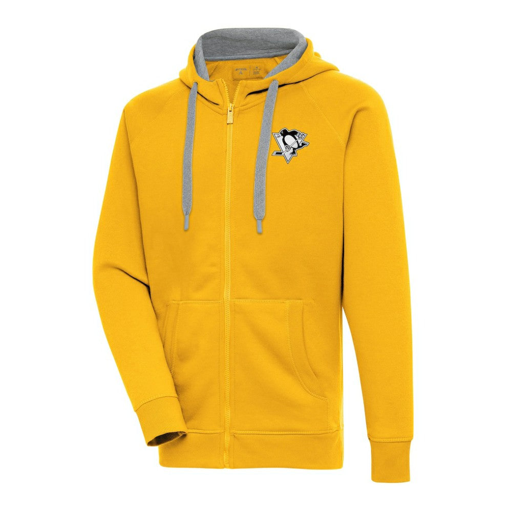 Pittsburgh Penguins Antigua Metallic Logo Victory Full-Zip Hoodie -  NHL Hoodies