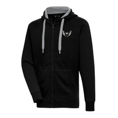 Washington Capitals Antigua Metallic Logo Victory Full-Zip Hoodie -  NHL Hoodies