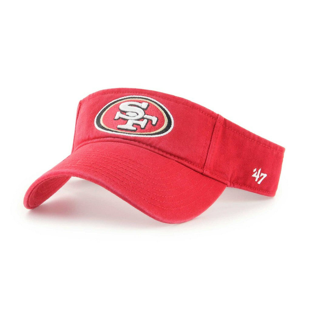 San Francisco 49ers '47 Clean Up Visor | NFL Outlet