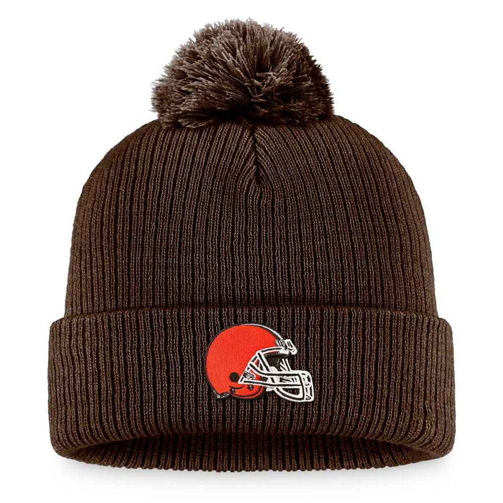 Cleveland Browns Women's Cuffed Knit Hat with Pom | NFL Online