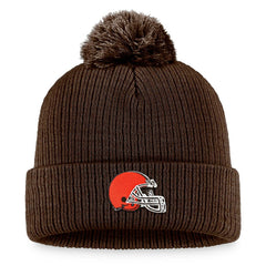 Cleveland Browns Women's Cuffed Knit Hat with Pom | NFL Online