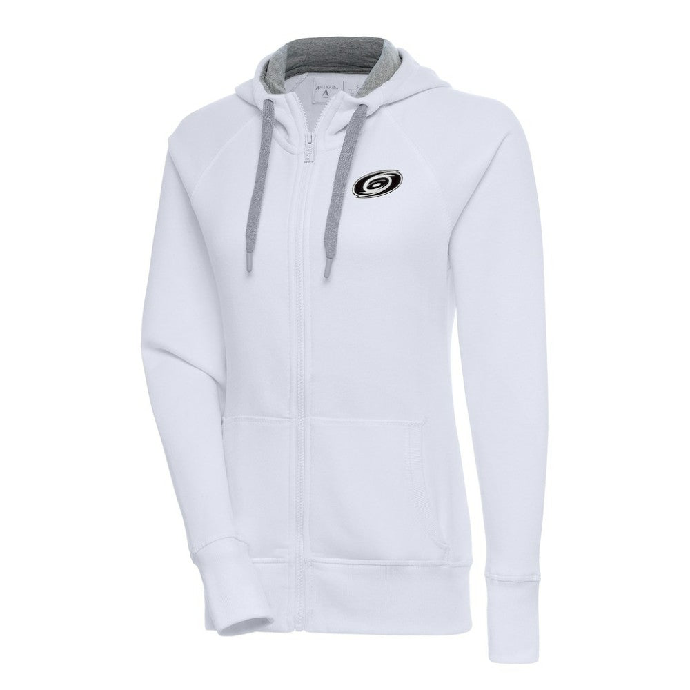 Carolina Hurricanes Antigua Women's Metallic Logo Victory Full-Zip Hoodie -  NHL Hoodies