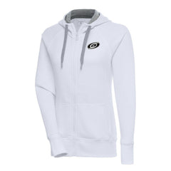 Carolina Hurricanes Antigua Women's Metallic Logo Victory Full-Zip Hoodie -  NHL Hoodies