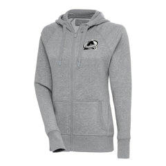 Colorado Avalanche Antigua Women's Metallic Logo Victory Full-Zip Hoodie -  NHL Hoodies
