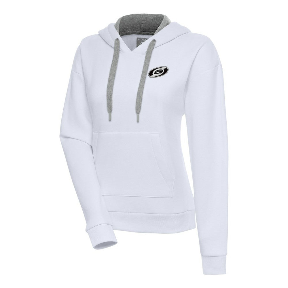 Carolina Hurricanes Antigua Women's Metallic Logo Victory Pullover Hoodie -  NHL Hoodies