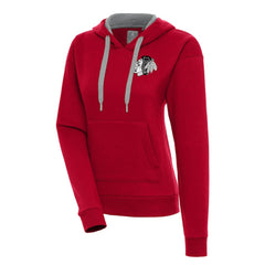 Chicago Blackhawks Antigua Women's Metallic Logo Victory Pullover Hoodie -  NHL Hoodies