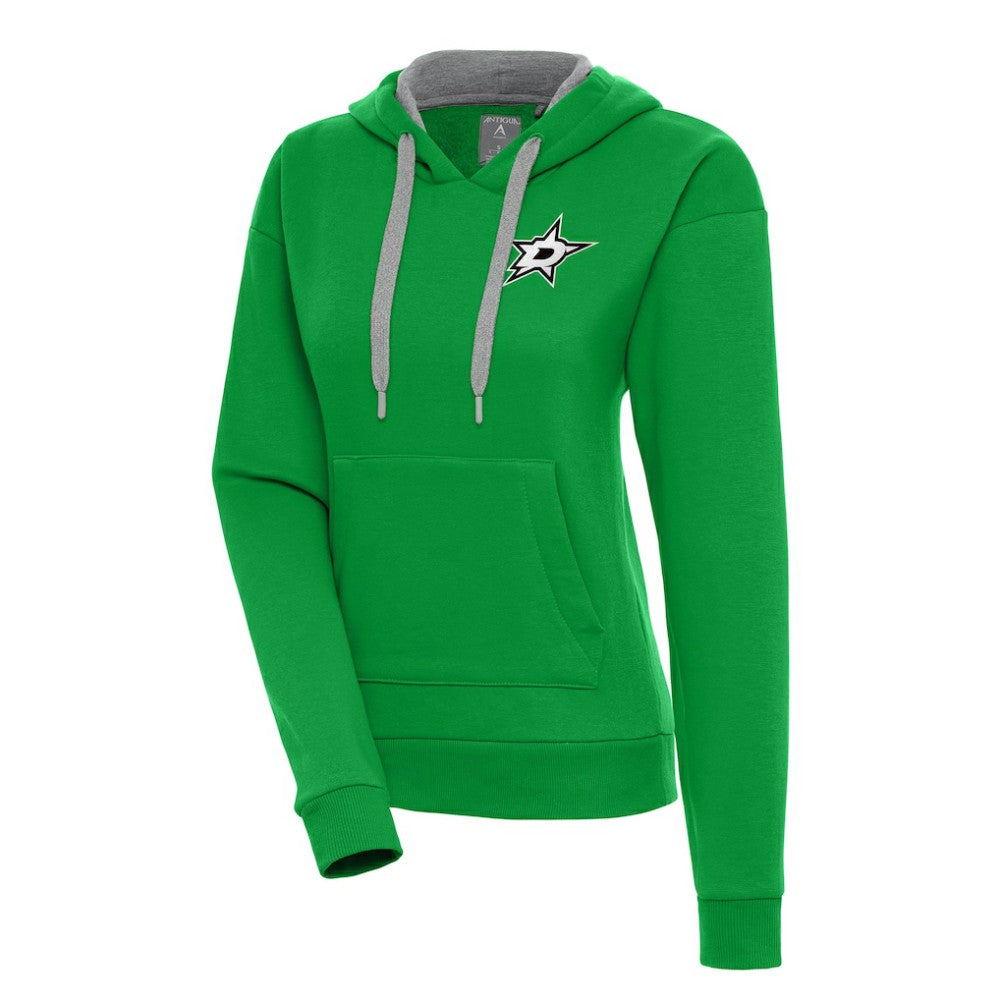 Dallas Stars Antigua Women's Metallic Logo Victory Pullover Hoodie -  NHL Hoodies