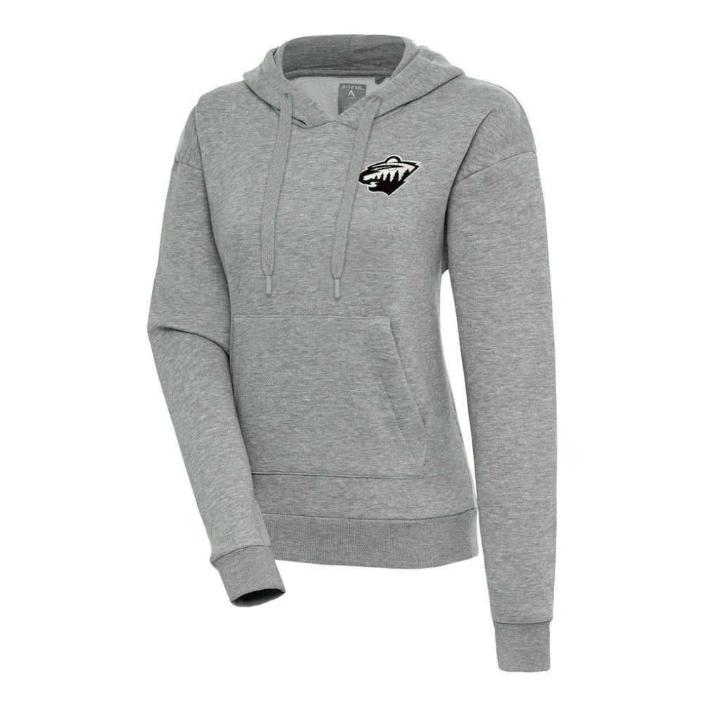 Minnesota Wild Antigua Women's Metallic Logo Victory Pullover Hoodie -  NHL Hoodies