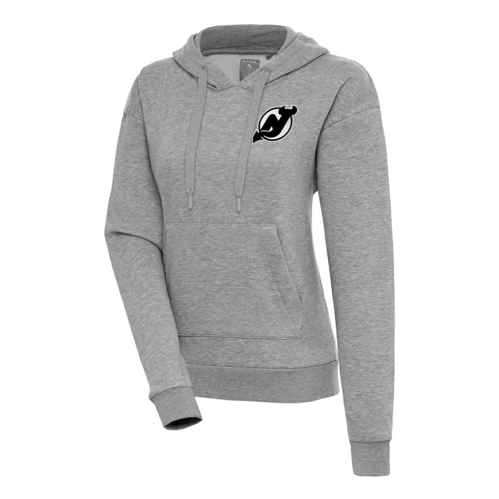 New Jersey Devils Antigua Women's Metallic Logo Victory Pullover Hoodie -  NHL Jerseys