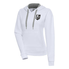 Vegas Golden Knights Antigua Women's Metallic Logo Victory Pullover Hoodie -  NHL Hoodies