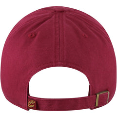 Wine Cleveland Cavaliers '47 Core Wordmark Clean Up Adjustable Hat sale | NBA
