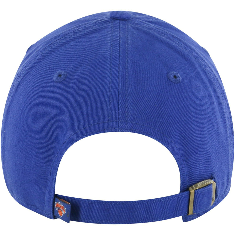 Blue New York Knicks '47 Core Wordmark Clean Up Adjustable Hat | NBA
