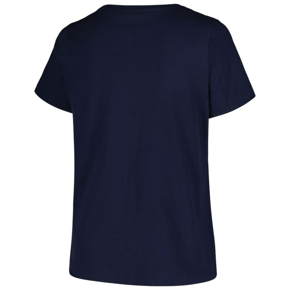 Tampa Bay Rays Profile Women's Plus Size Arch Logo T-Shirt - MLB T-shirts