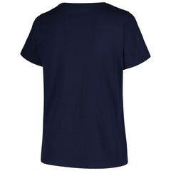 Tampa Bay Rays Profile Women's Plus Size Arch Logo T-Shirt - MLB T-shirts