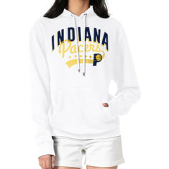 White Indiana Pacers G-III 4Her by Carl Banks Women's Filigree Logo Pullover Hoodie - White online | NBA