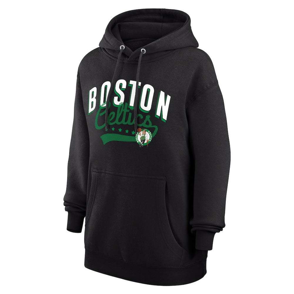Black Boston Celtics G-III 4Her by Carl Banks Women's Filigree Logo Pullover Hoodie - Black shop | NBA