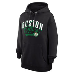 Black Boston Celtics G-III 4Her by Carl Banks Women's Filigree Logo Pullover Hoodie - Black shop | NBA