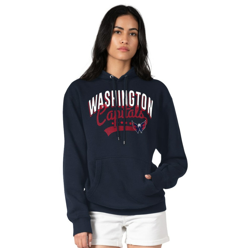 Washington Capitals G-III 4Her by Carl Banks Women's Filigree Logo Pullover Hoodie – Navy -  NHL Hoodies