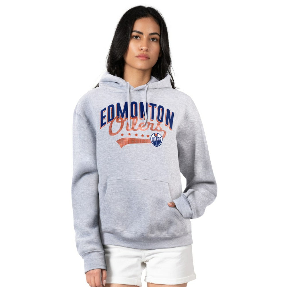 Edmonton Oilers G-III 4Her by Carl Banks Women's Filigree Logo Pullover Hoodie – Gray -  NHL Hoodies