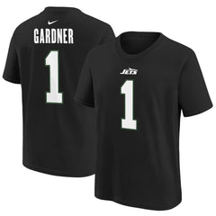 New York Jets Ahmad Sauce Gardner  Youth Player Name & Number T-Shirt | NFL On sale