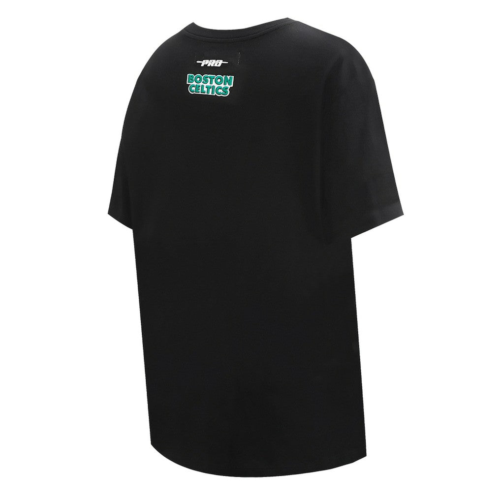Black Boston Celtics Pro Standard Women's Script Boyfriend T-Shirt | NBA