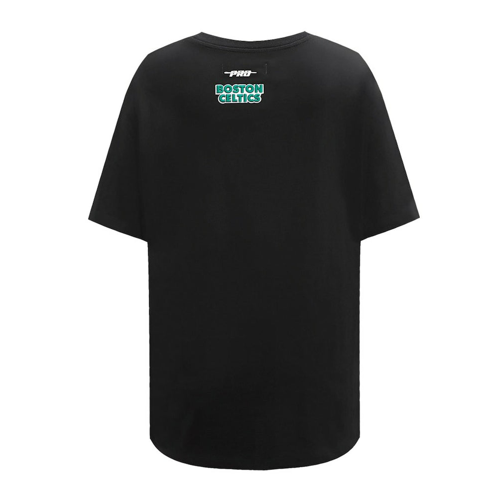 Black Boston Celtics Pro Standard Women's Script Boyfriend T-Shirt | NBA