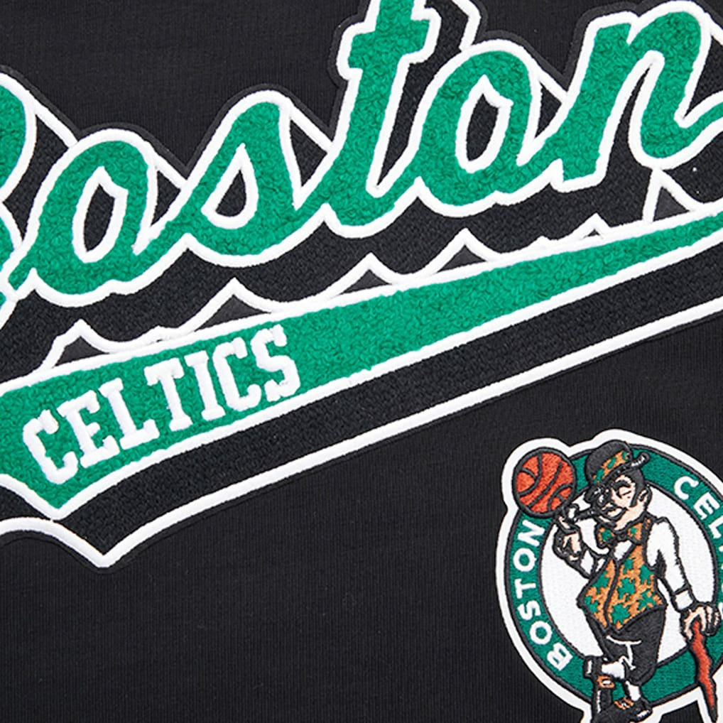 Black Boston Celtics Pro Standard Women's Script Boyfriend T-Shirt | NBA