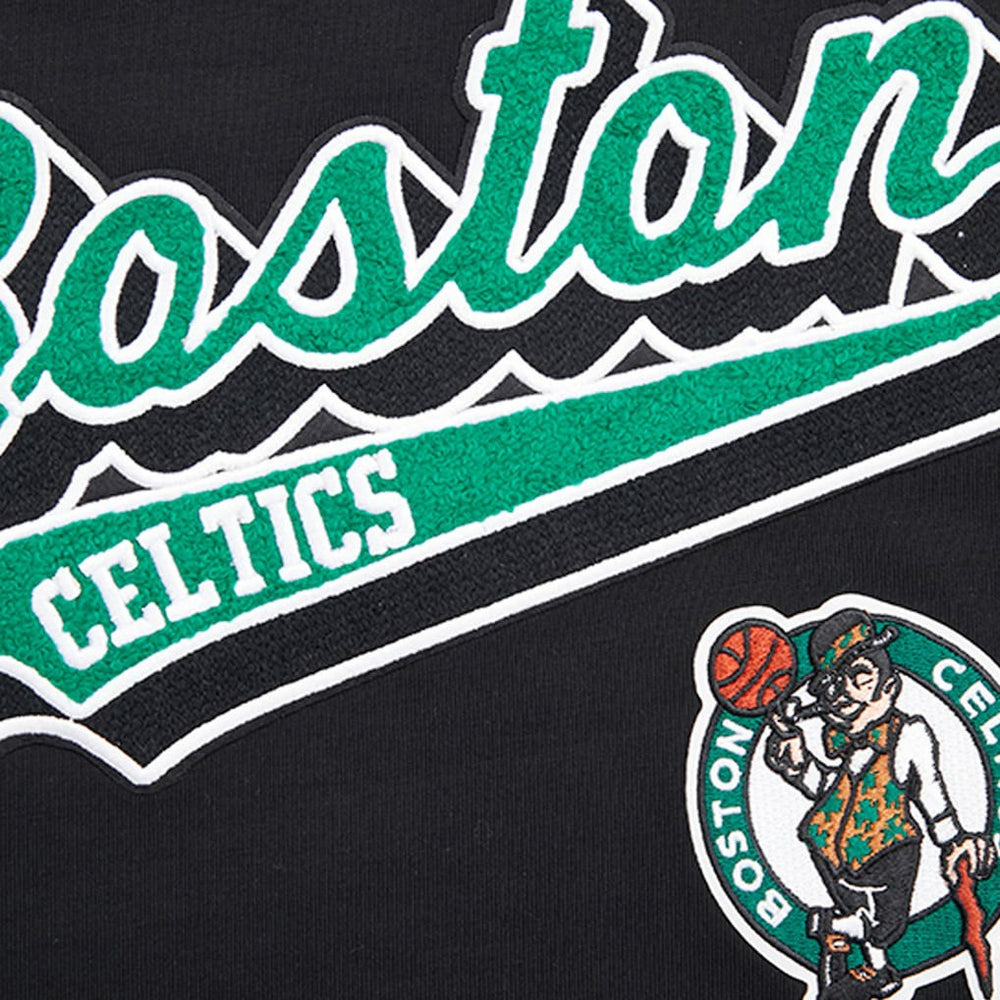 Black Boston Celtics Pro Standard Women's Script Boyfriend T-Shirt | NBA