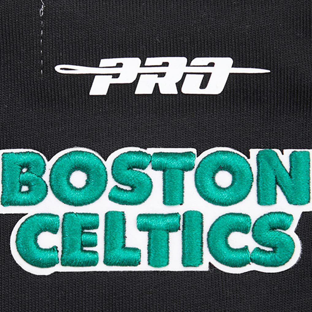 Black Boston Celtics Pro Standard Women's Script Boyfriend T-Shirt | NBA
