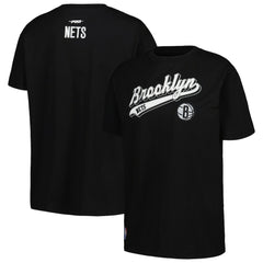 Black Brooklyn Nets Pro Standard Women's Script Boyfriend T-Shirt | NBA