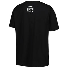 Black Brooklyn Nets Pro Standard Women's Script Boyfriend T-Shirt | NBA