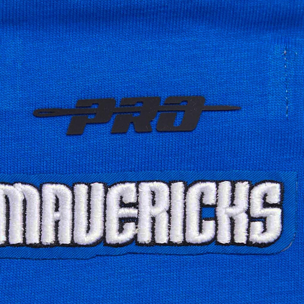 Royal Dallas Mavericks Pro Standard Women's Script Boyfriend T-Shirt sale | NBA