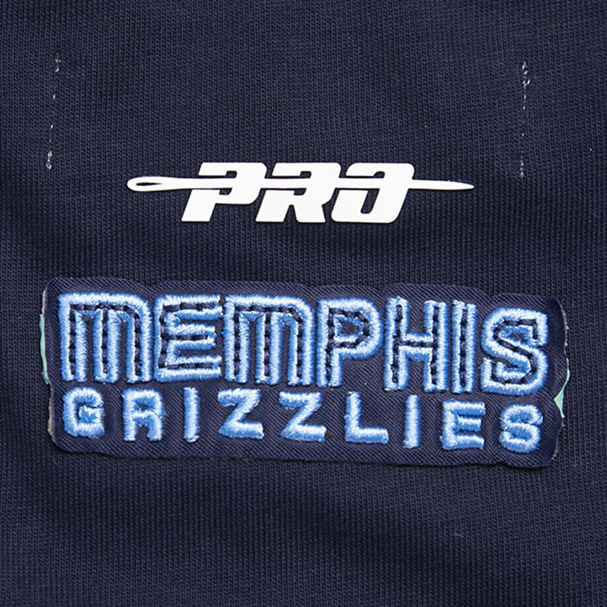 Navy Memphis Grizzlies Pro Standard Women's Script Boyfriend T-Shirt | NBA