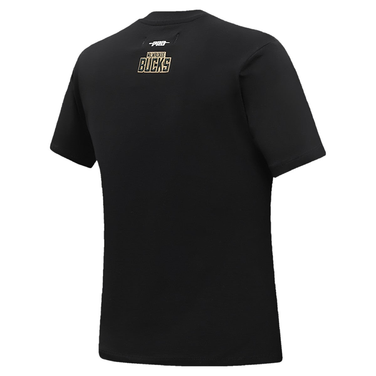 Black Milwaukee Bucks Pro Standard Women's Script Boyfriend T-Shirt | NBA