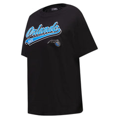 Black Orlando Magic Pro Standard Women's Script Boyfriend T-Shirt | NBA