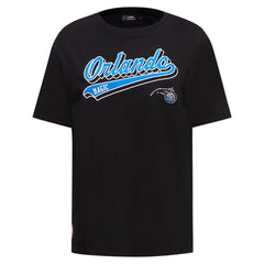 Black Orlando Magic Pro Standard Women's Script Boyfriend T-Shirt | NBA