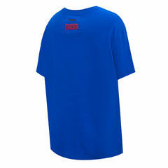 Royal Philadelphia 76ers Pro Standard Women's Script Boyfriend T-Shirt | NBA