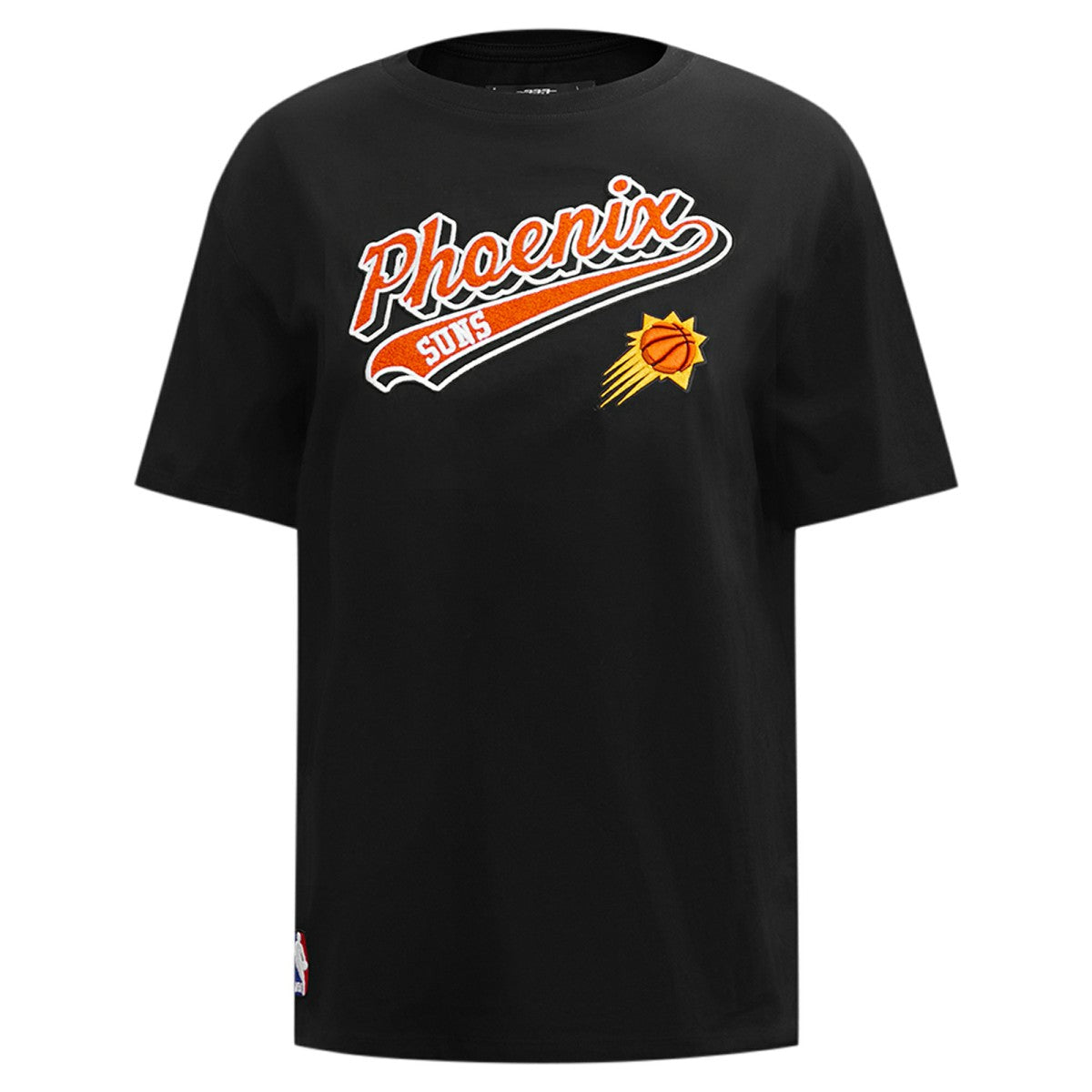 Black Phoenix Suns Pro Standard Women's Script Boyfriend T-Shirt | NBA