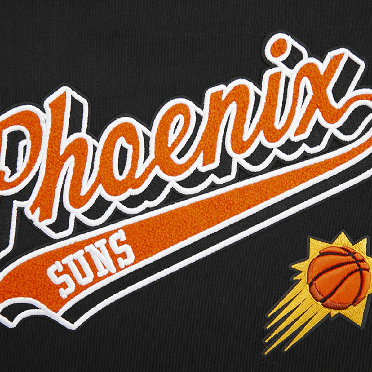 Black Phoenix Suns Pro Standard Women's Script Boyfriend T-Shirt | NBA