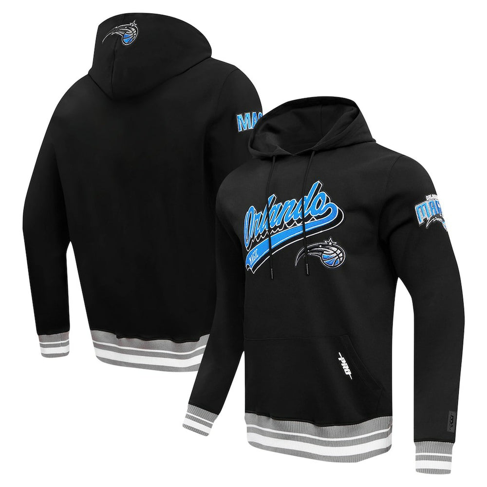 Black Orlando Magic Pro Standard Script Tail Pullover Hoodie | NBA